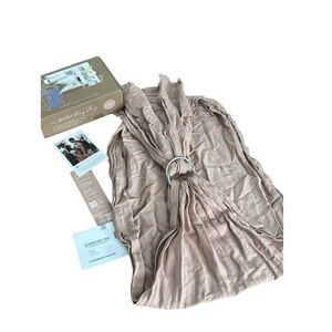 Boba Ring Sling in Linen Peony